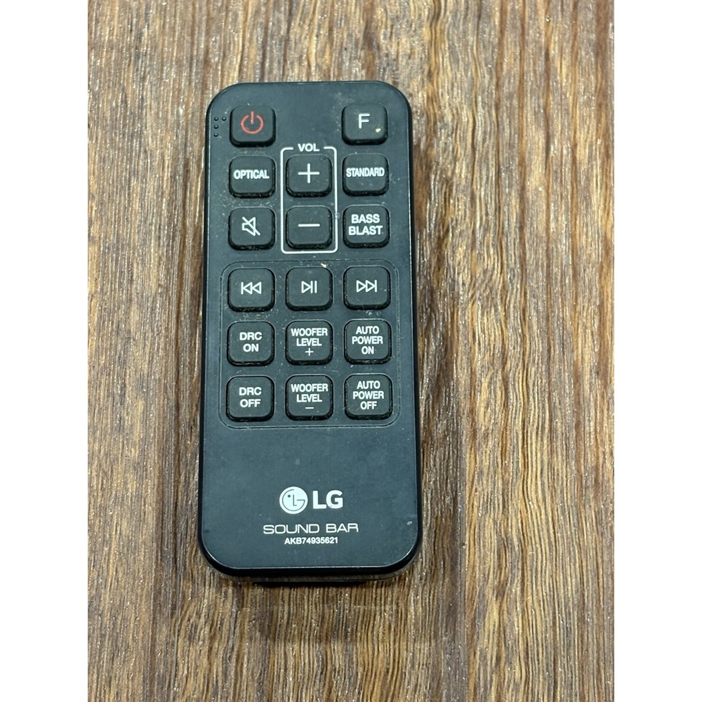 Original New LG Sound Bar System Remote Control. Model: AKB74815311